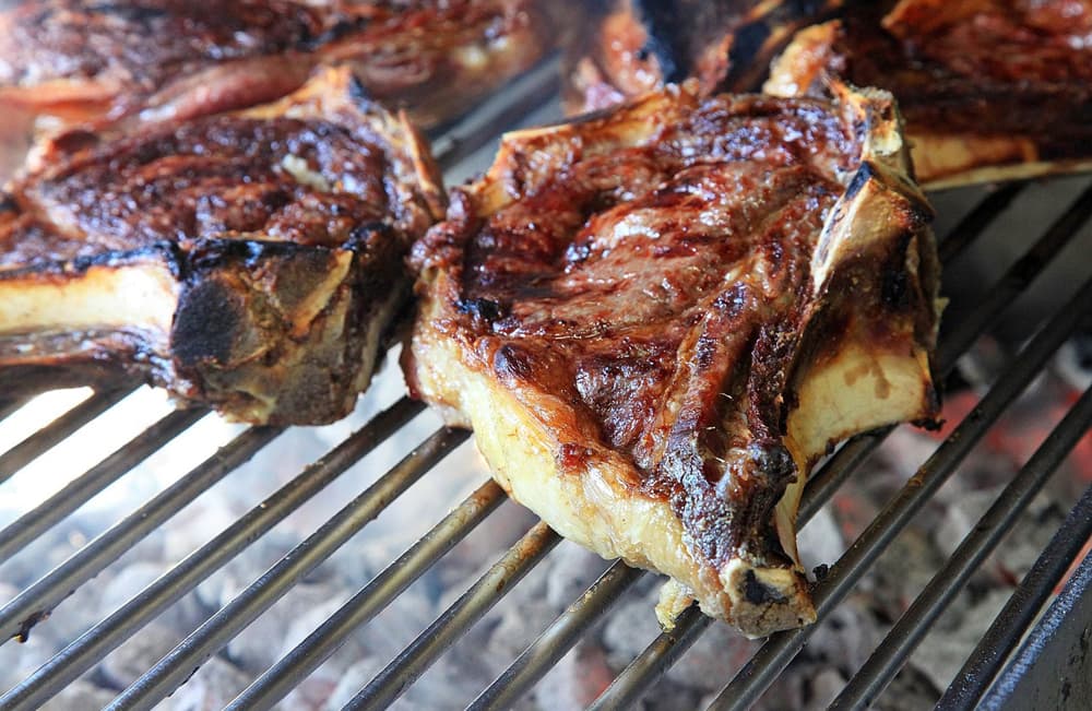 Carnes a la brasa en Santiago de Compostela