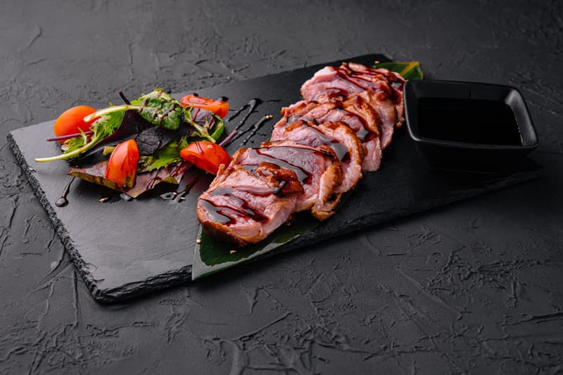 Tataki de vaca en Santiago de Compostela